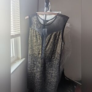 Plunging Neckline Party Mini Dress